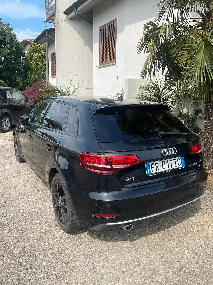 Usata Audi A3 116 CV (85 kW) 2018 Nero Berlina