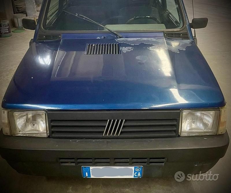 Usata Fiat Panda 2002 Blu Utilitaria