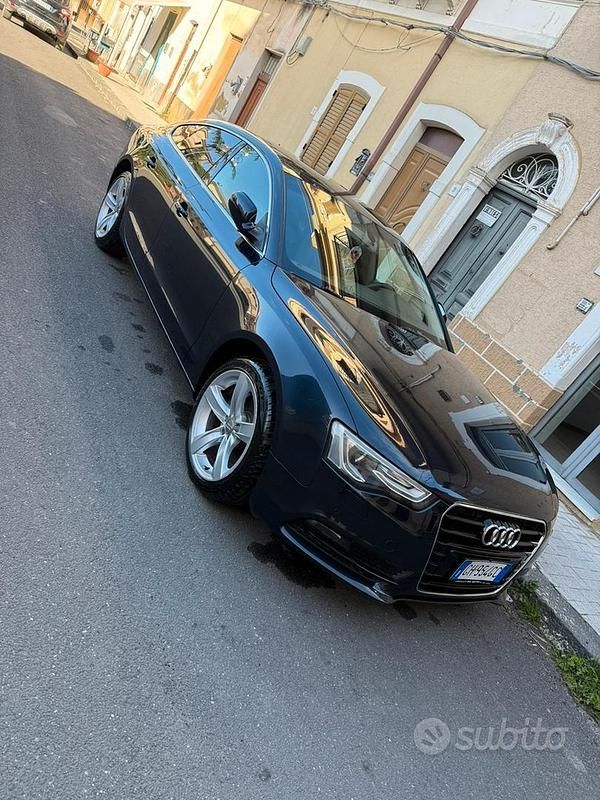 Usata Audi A5 Sportback 177 CV (130 kW) 2013 Blu Utilitaria