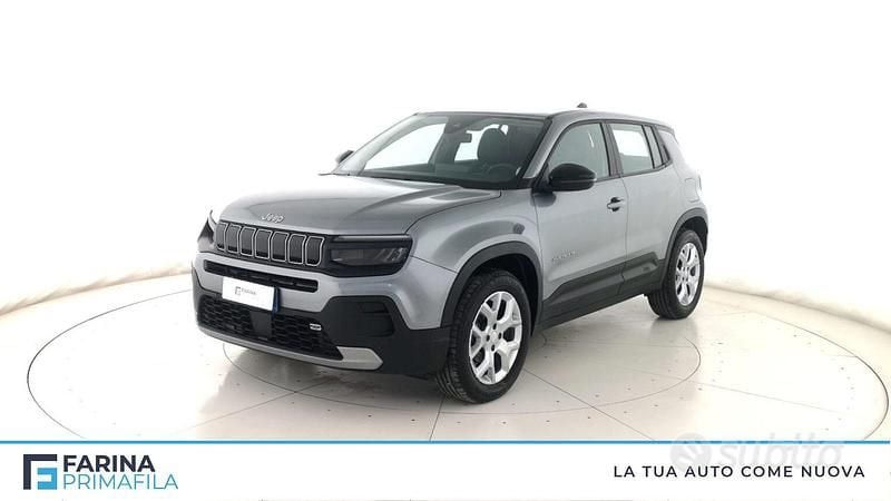 Usata Jeep Avenger Altitude 101 CV (74 kW) 2024 Grigio scuro SUV