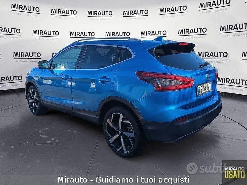 Usata Nissan Qashqai Tekna+ 131 CV (96 kW) 2018 Blu SUV