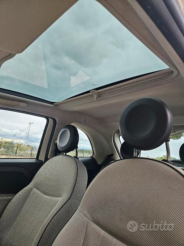 Usata Fiat 500 Lounge 95 CV (69 kW) 2011 Bianco Utilitaria