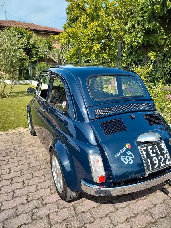 Usata Fiat 500 1970 Blu Utilitaria