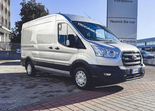 Usata Ford Transit Trend 130 CV (95 kW) 2021 Argento Berlina