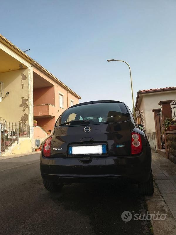 Usata Nissan Micra 2010 Nero Utilitaria