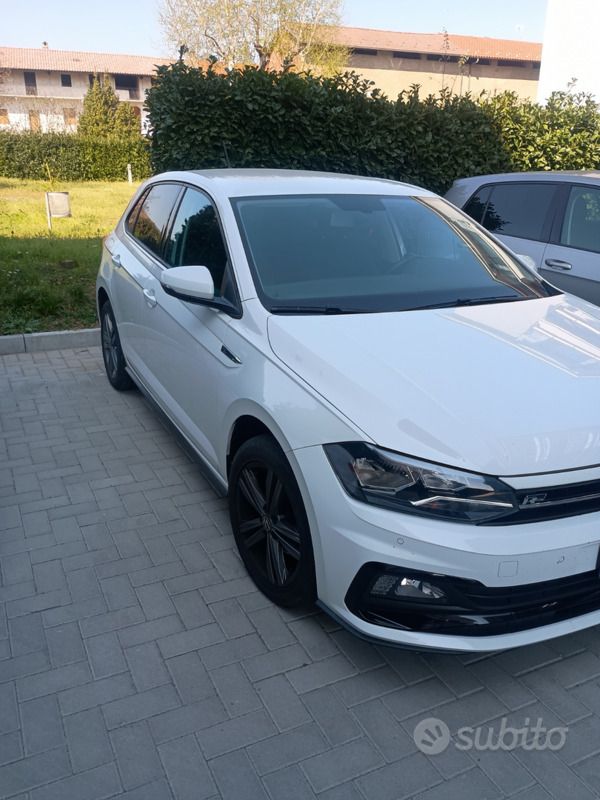 Usata VW Polo R-line 2021 Bianco Berlina