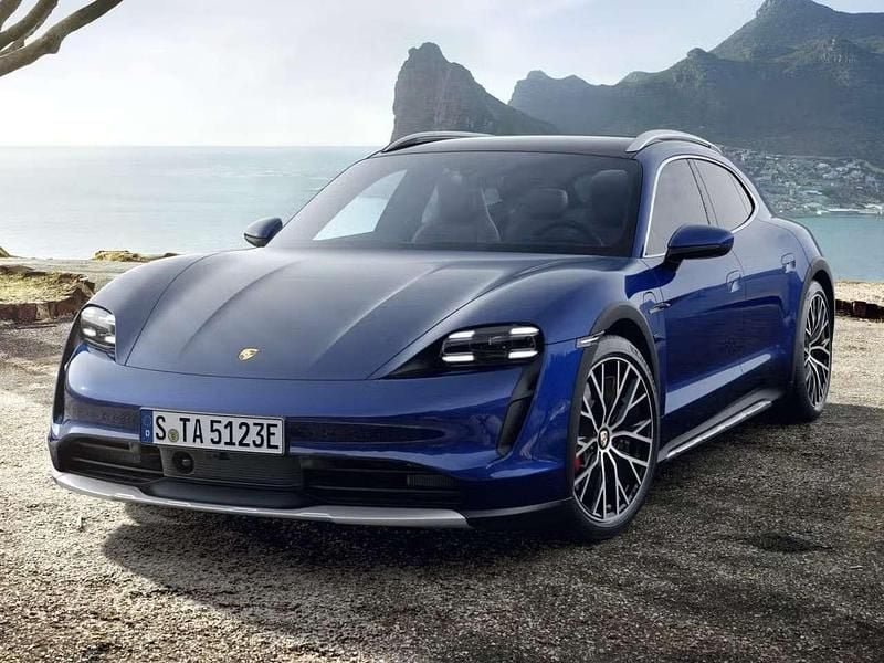 Blu genziana metallizzato Usata 2023 Porsche Taycan Cross Turismo Station wagon | 84.900 € (Molto cara) - Immagine 1/4