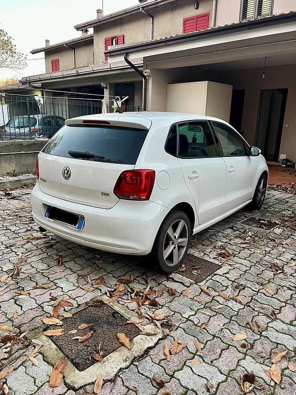 Usata VW Polo Highline 90 CV (66 kW) 2012 Bianco Berlina