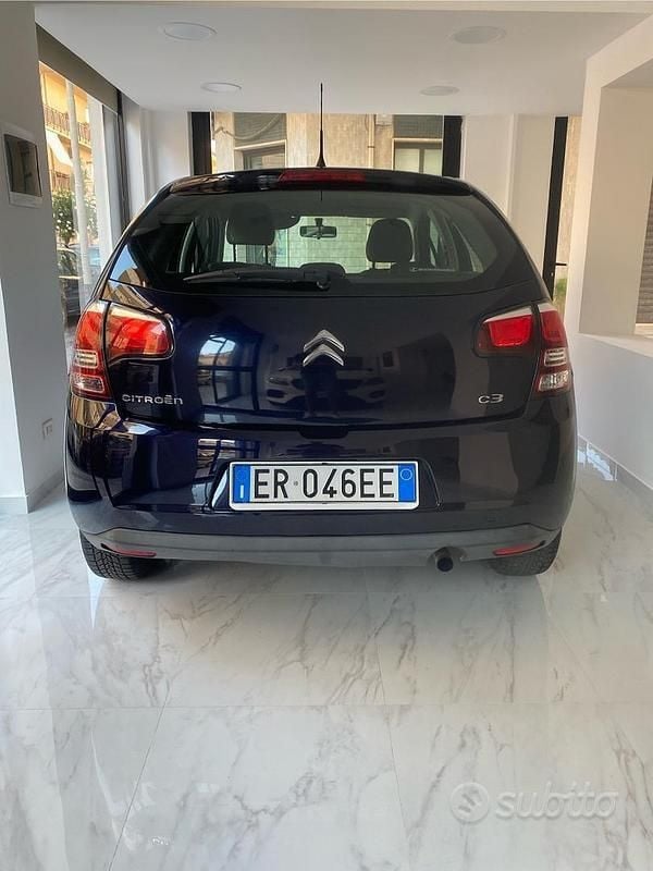 Usata Citroën C3 82 CV (60 kW) 2013 Blu Utilitaria