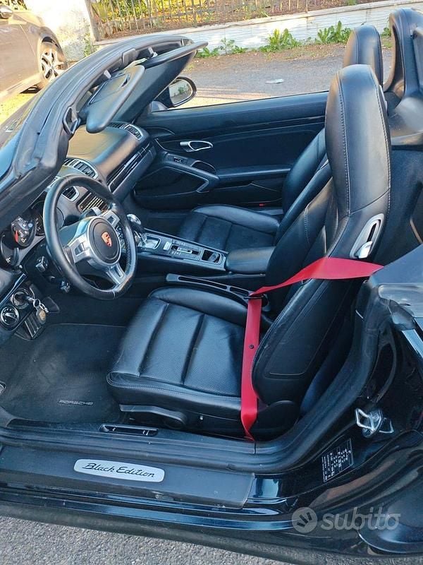 Usata Porsche Boxster Black Edition 2016 Nero Cabrio