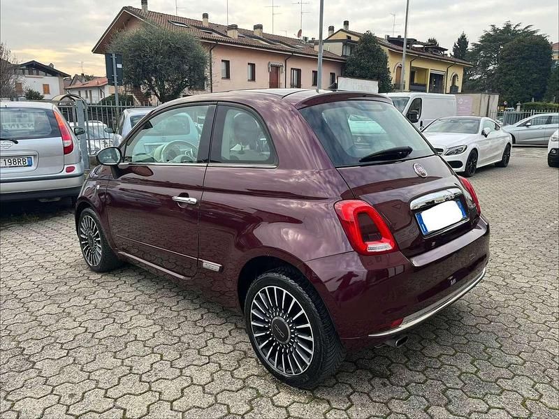 Usata Fiat 500 Lounge 69 CV (50 kW) 2017 Lilla Utilitaria