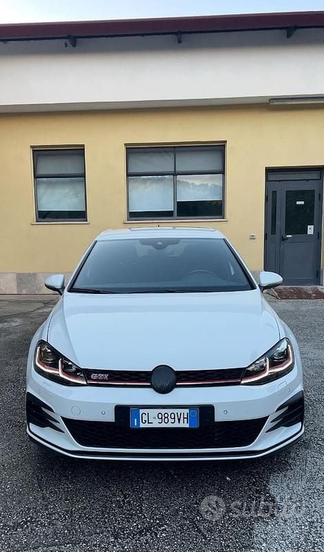 Usata VW Golf VII GTI 245 CV (180 kW) 2020 Bianco Berlina