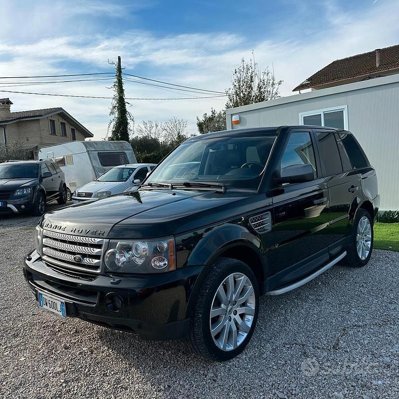 Nero Usata 2009 Land Rover Range Rover Sport HSE SUV | 9900 € (Cara) - Immagine 1/4