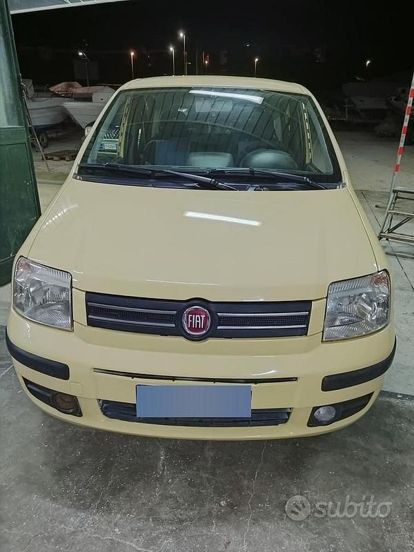 Usata Fiat Panda 60 CV (44 kW) 2008 Giallo Utilitaria
