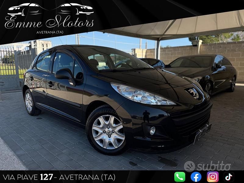 Usata Peugeot 207 70 CV (51 kW) 2012 Nero Berlina