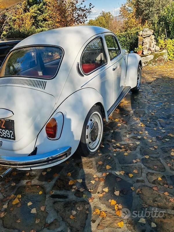 Usata VW Beetle 1970 Bianco Utilitaria
