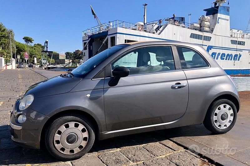 Usata Fiat 500C 2011 Grigio Cabrio