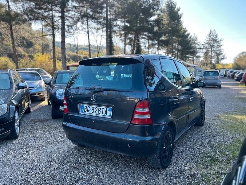 Usata Mercedes A140 Classic 82 CV (60 kW) 2002 Nero Berlina