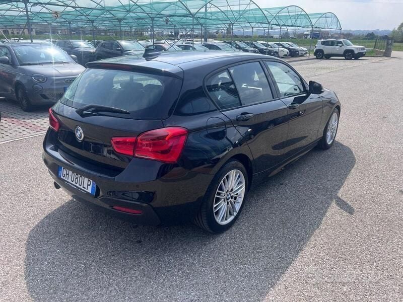 Usata BMW 118 M Sport 136 CV (100 kW) 2018 Nero Utilitaria