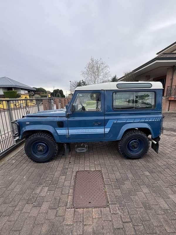 Usata Land Rover Defender 86 CV (63 kW) 1996 Blu/azzurro Station wagon