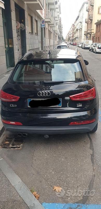 Usata Audi Q3 177 CV (130 kW) 2012 Nero SUV