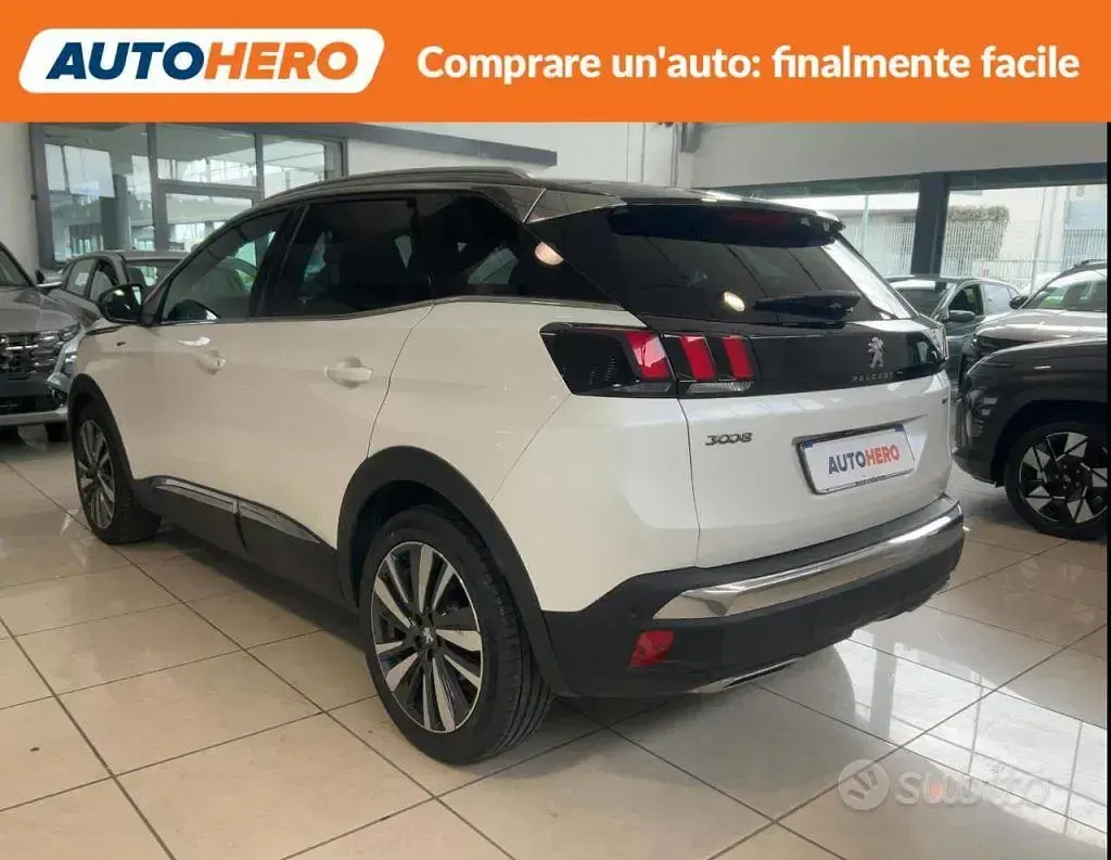 Usata Peugeot 3008 177 CV (130 kW) 2020 Bianco SUV