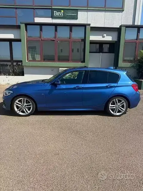 Usata BMW 118 M Sport 150 CV (110 kW) 2017 Bluazzurro Berlina