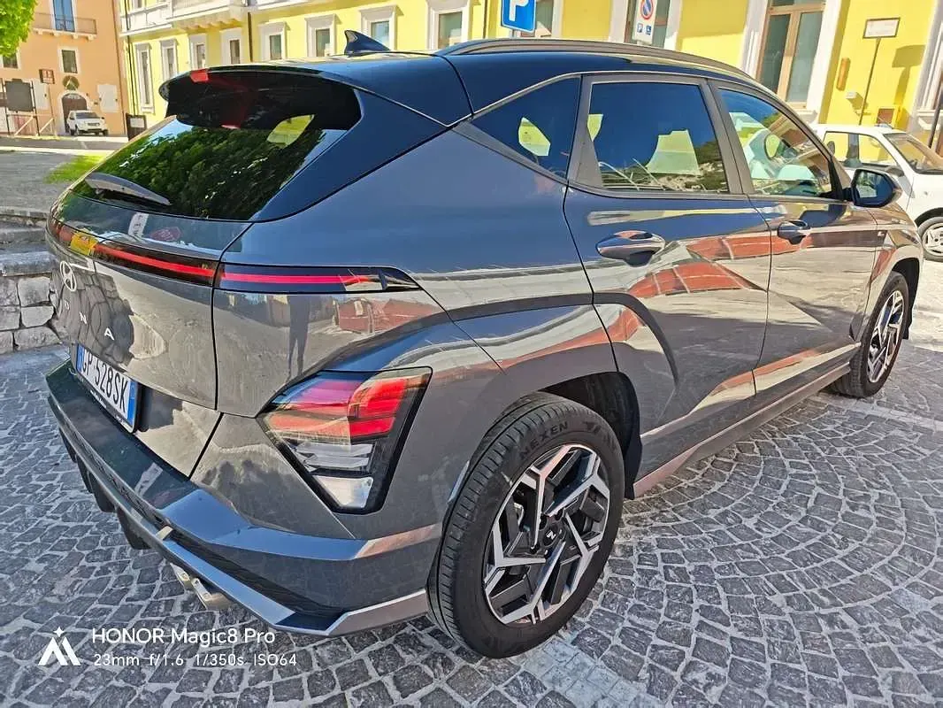 Usata Hyundai Kona N Line 120 CV (88 kW) 2023 Grigio SUV
