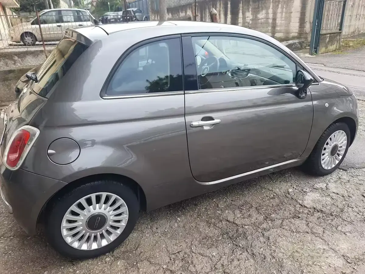 Usata Fiat 500 Lounge 85 CV (62 kW) 2012 Grigio Berlina
