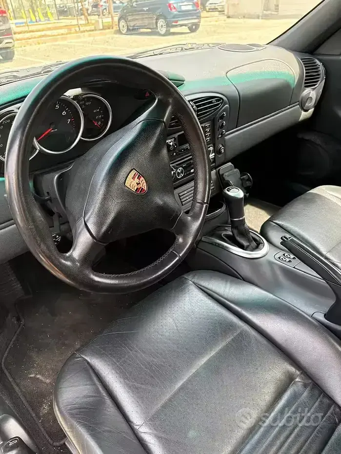 Usata Porsche Boxster 204 CV (150 kW) 1998 Nero Cabrio