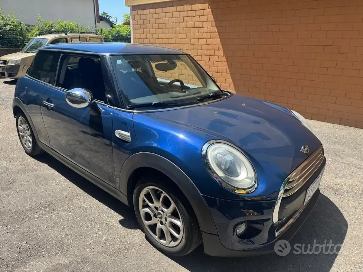 Usata Mini One D 116 CV (85 kW) 2014 Bluazzurro Utilitaria