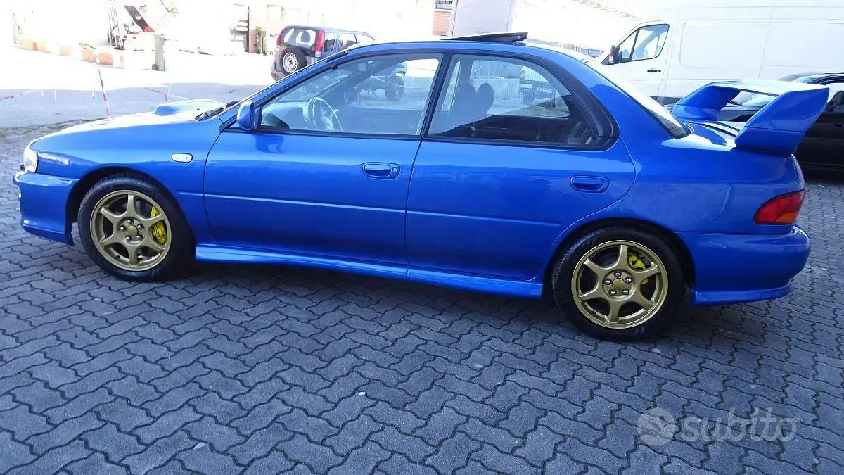 Usata Subaru Impreza 218 CV (160 kW) 1998 Blu Berlina