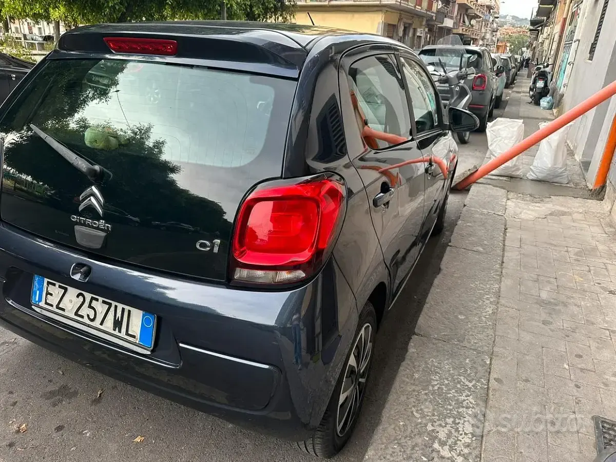Usata Citroën C1 69 CV (50 kW) 2015 Blu Utilitaria