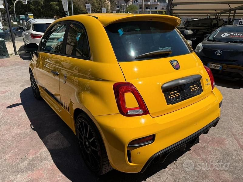 Usata Abarth 595 Competizione 180 CV (132 kW) 2016 Giallo Berlina