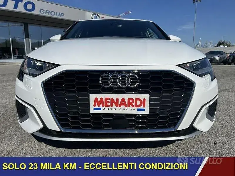 Usata Audi A3 Advanced Plus 150 CV (110 kW) 2023 Bianco Berlina