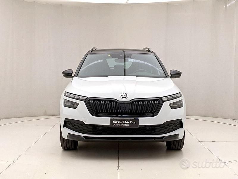 Usata Skoda Kamiq Monte Carlo 110 CV (80 kW) 2023 Bianco SUV