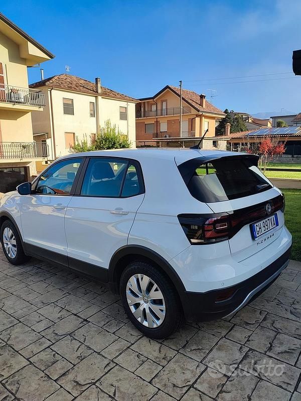 Usata VW T-Cross 95 CV (69 kW) 2020 Bianco SUV