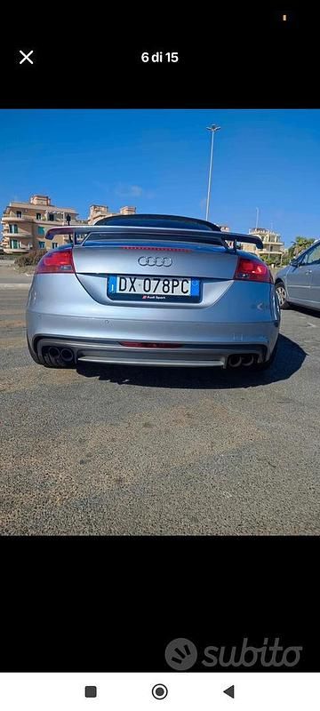 Usata Audi TT Roadster S-Line 200 CV (147 kW) 2009 Grigio Cabrio