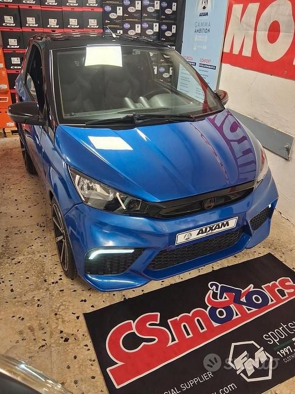 Usata Aixam City GTO 2021 Blu Berlina