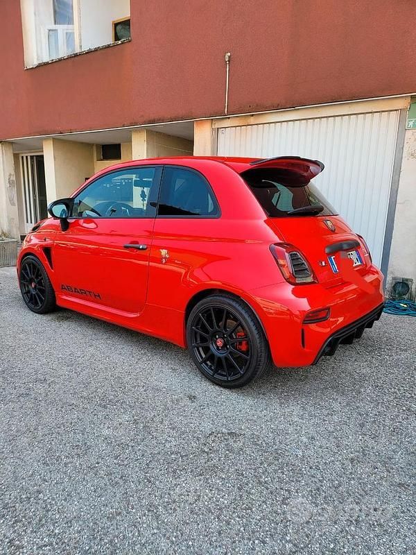Usata Abarth 595 Competizione 180 CV (132 kW) 2016 Rosso Utilitaria