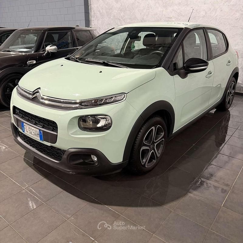 Usata Citroën C3 PureTech 82 CV (60 kW) 2017 Verde Berlina