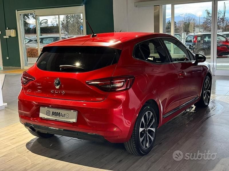 Usata Renault Clio V Intens 86 CV (63 kW) 2020 Rosso Berlina