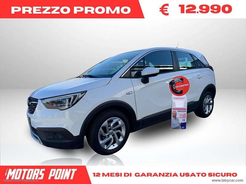 Bianco Usata 2020 Opel Crossland X S SUV | 12.990 € (Buon prezzo) - Immagine 1/4