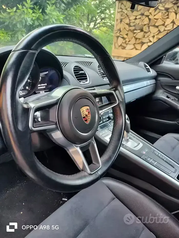 Usata Porsche 718 Cayman 300 CV (220 kW) 2019 Nero Coupé