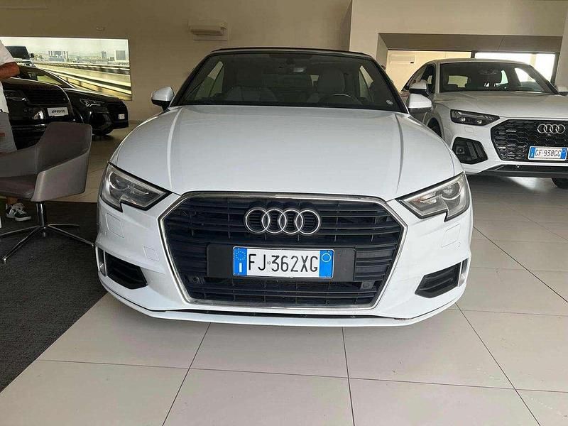 Bianco Usata 2017 Audi A3 Cabriolet Design Cabrio | 14.900 € (Ottimo prezzo) - Immagine 1/4