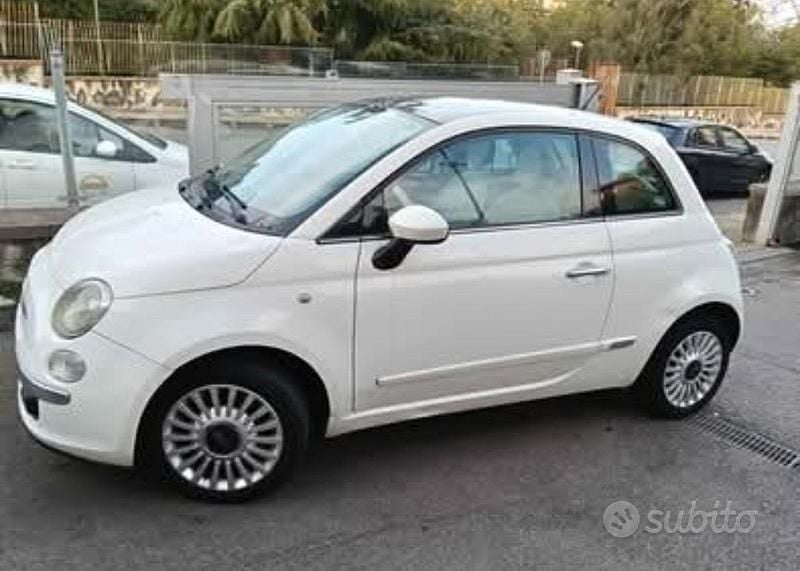 Usata Fiat 500 2008 Bianco Utilitaria