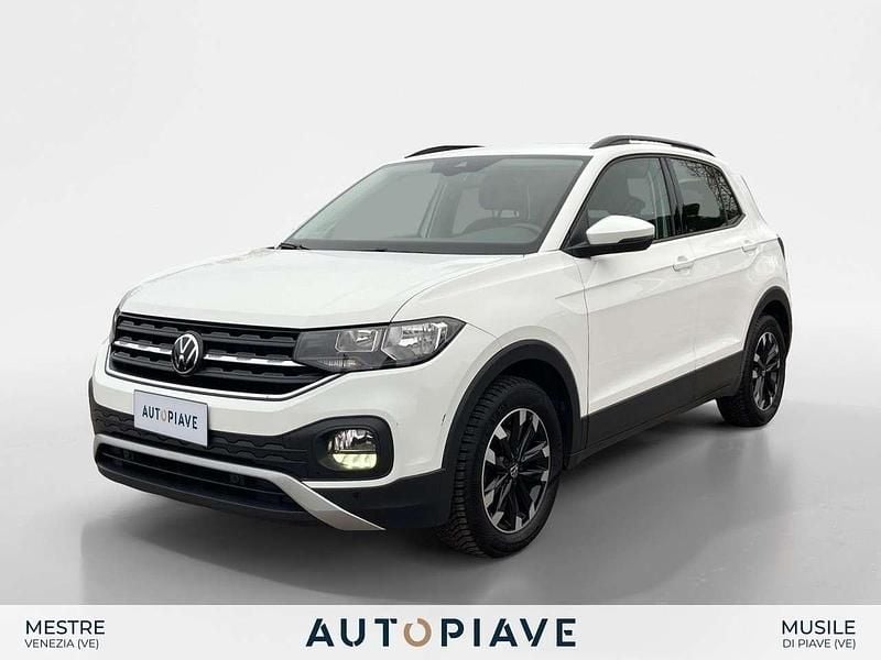 Bianco Usata 2022 VW T-Cross Style SUV | 14.290 € (Buon prezzo) - Immagine 1/4