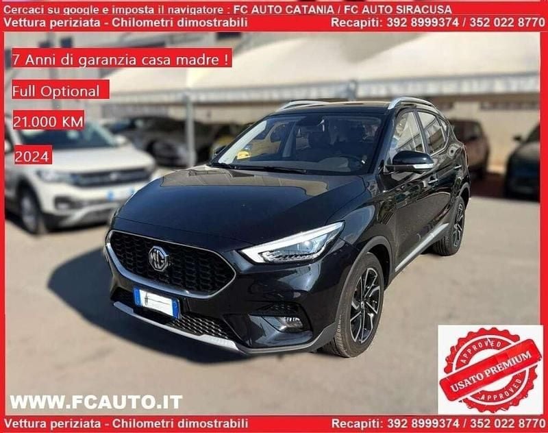 Nero Usata 2024 MG ZS Luxury SUV | 15.990 € (Buon prezzo) - Immagine 1/4