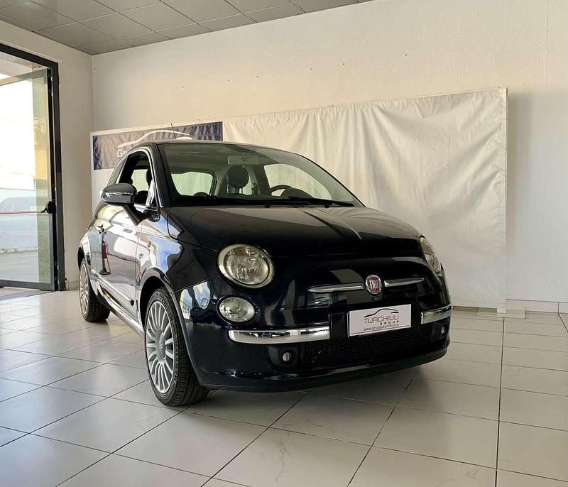 Usata Fiat 500 Lounge 95 CV (69 kW) 2011 Blu/azzurro Utilitaria