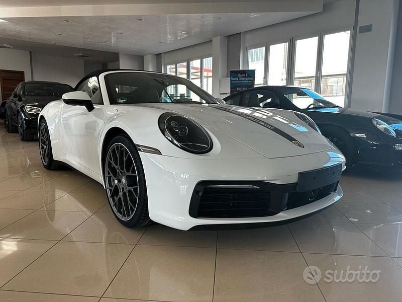 Usata Porsche 911 Carrera Cabriolet 385 CV (283 kW) 2021 Bianco Cabrio